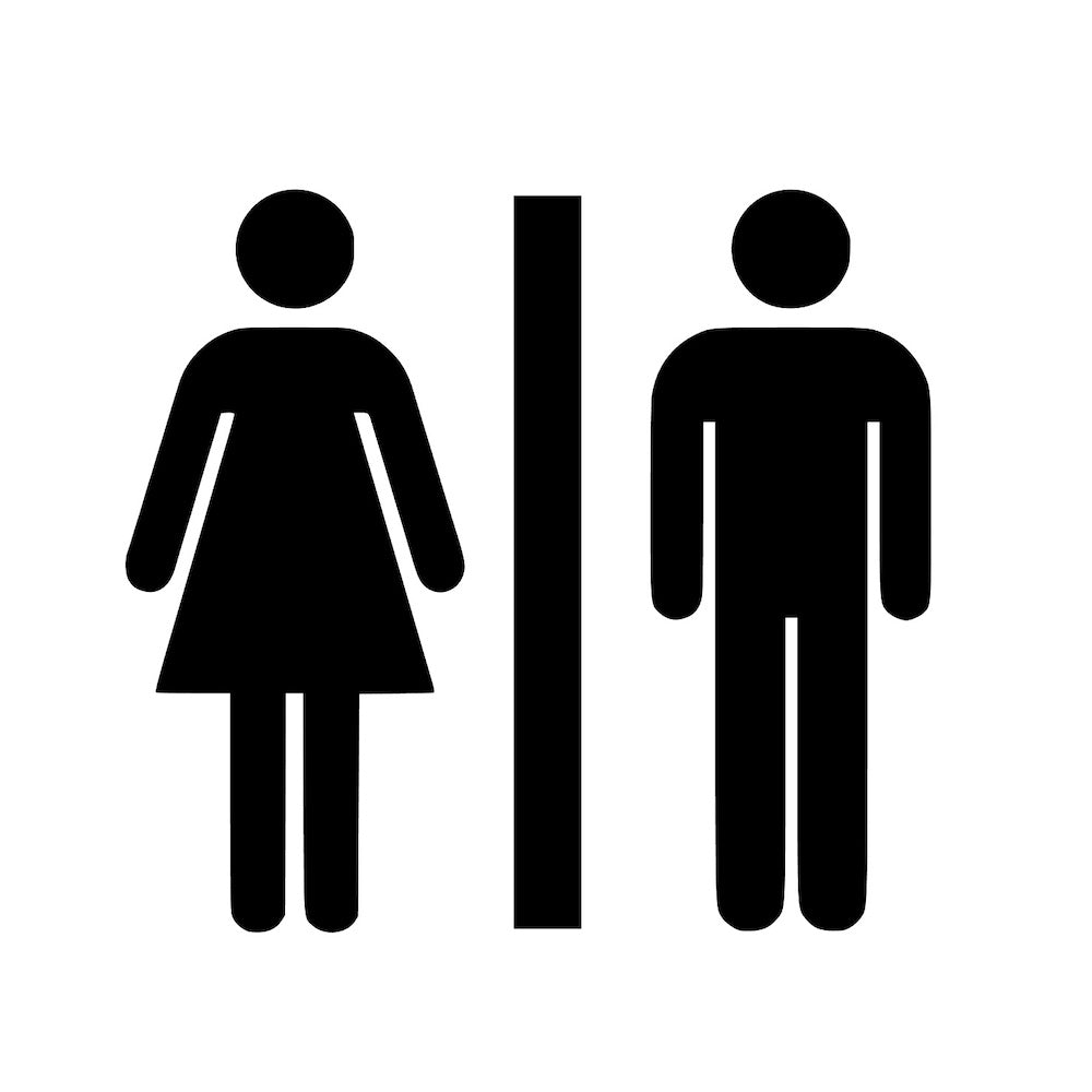 男女トイレ