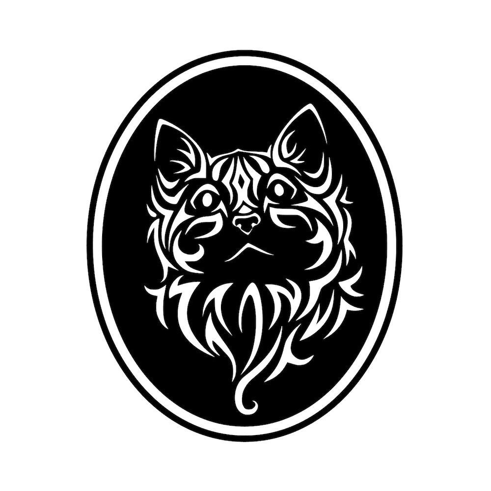 トライバル 猫 (A)