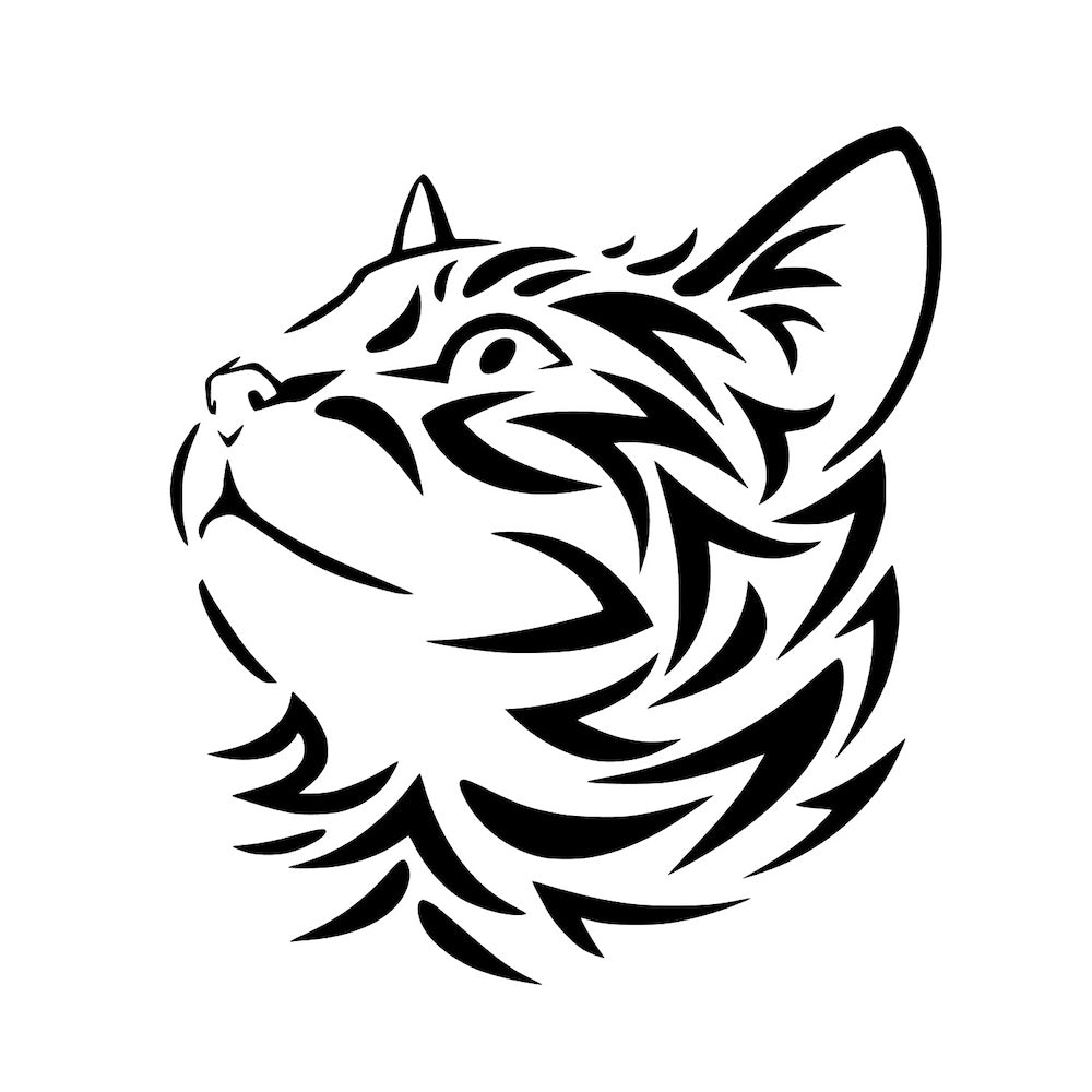 トライバル 猫 (C)