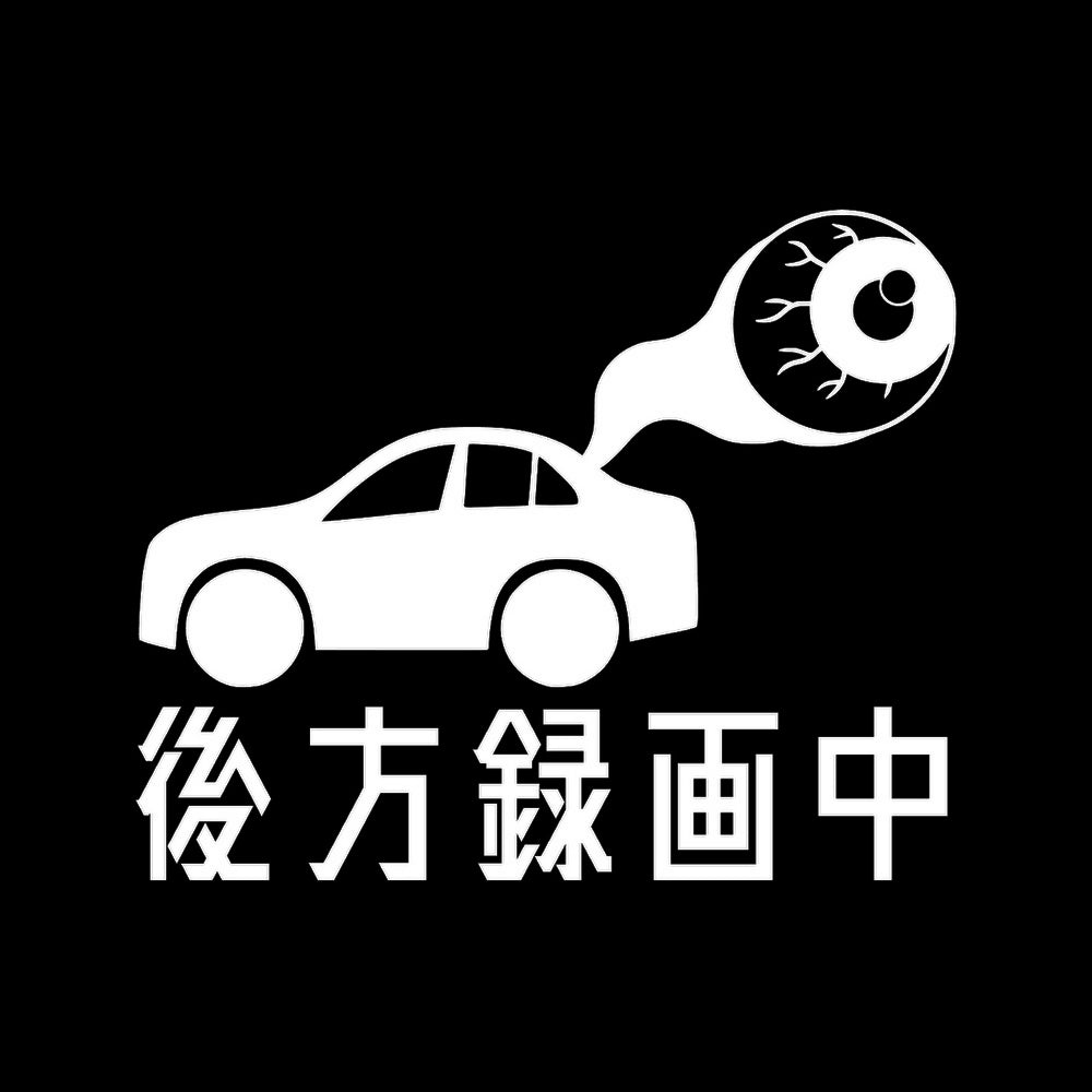 後方録画中 目玉 7