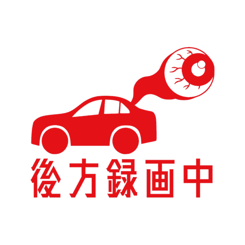 後方録画中 目玉 8