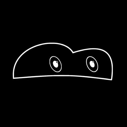 漫画風の車の目 7