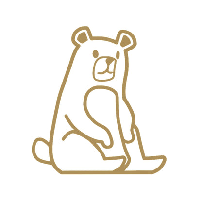 座っているクマ 9