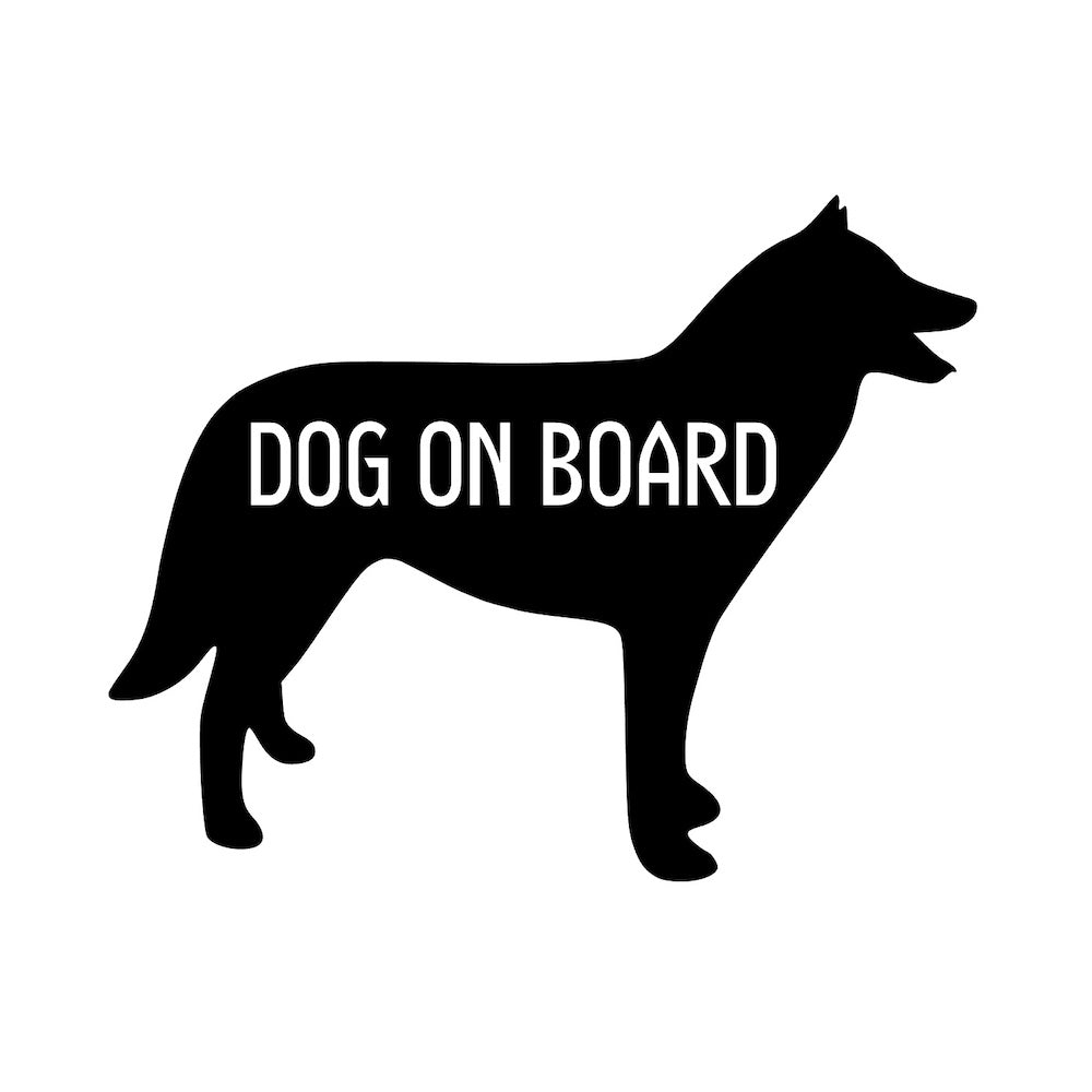 DOG ON BOARD