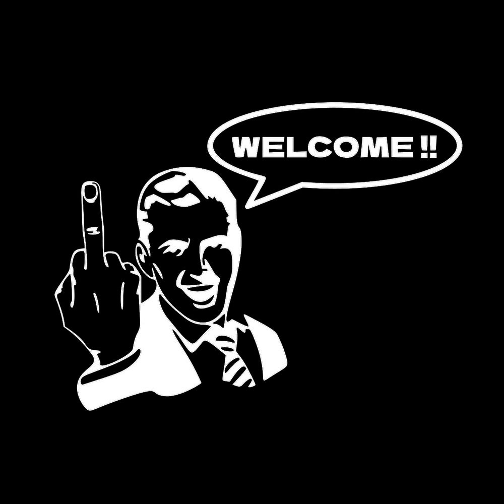 WELCOME!! (中指を立てる紳士) 7