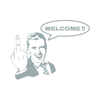 WELCOME!! (中指を立てる紳士) 10