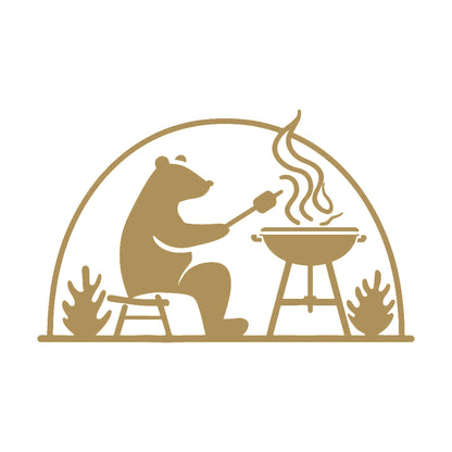 BBQするクマ(A) 9