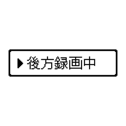 レトロゲーム風 後方録画中