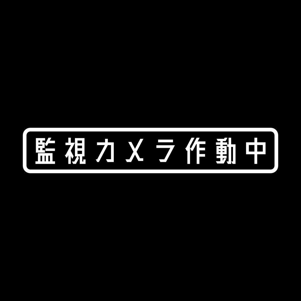 監視カメラ作動中 7