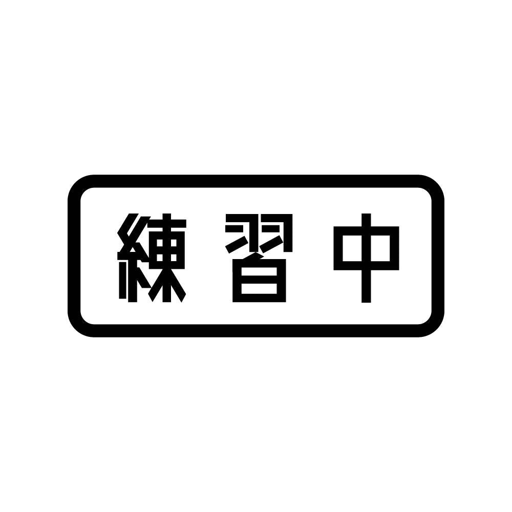 練習中