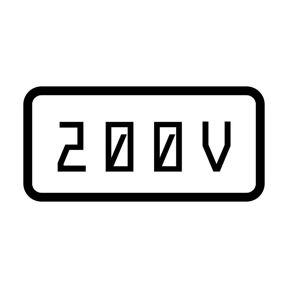 200V