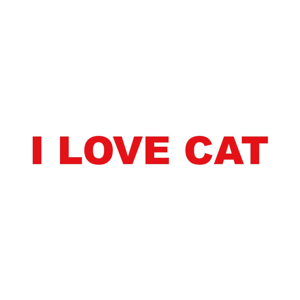 I LOVE CAT (A) 8