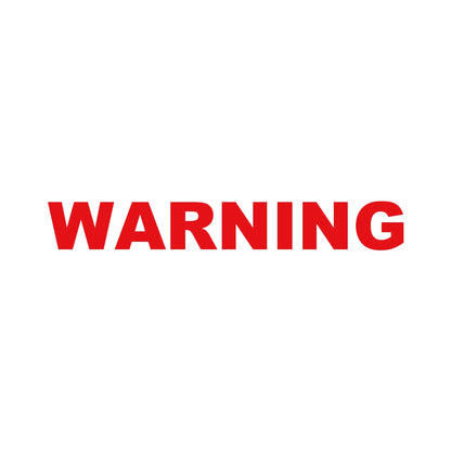 WARNING (A) 8