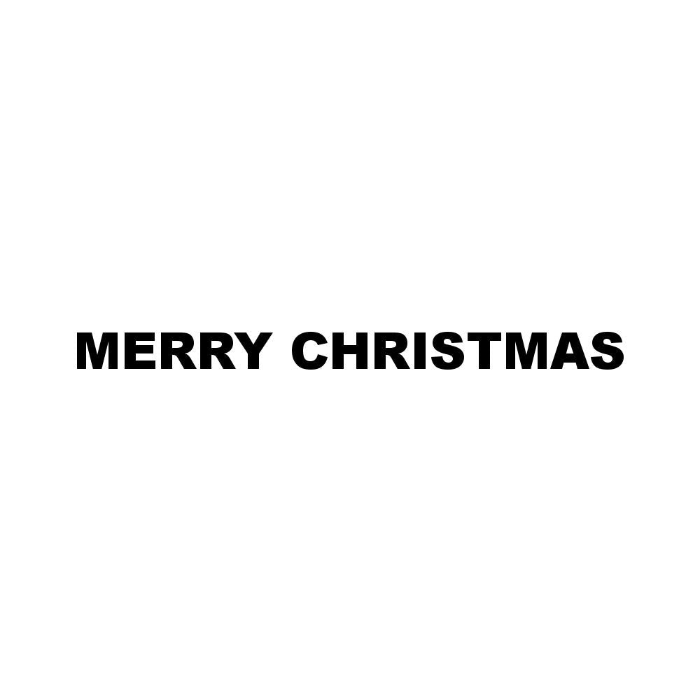 MERRY CHRISTMAS