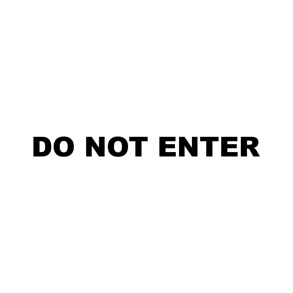 DO NOT ENTER