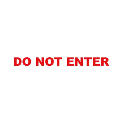 DO NOT ENTER 8