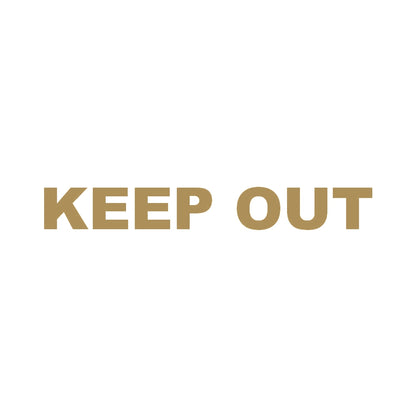 KEEP OUT 9