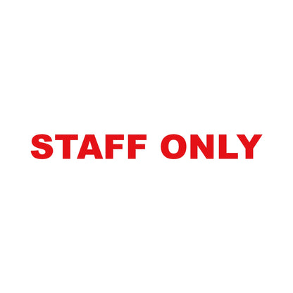 STAFF ONLY 8