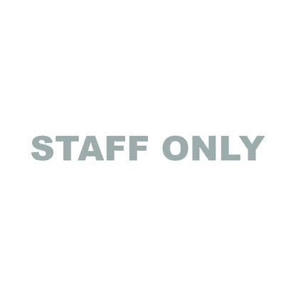 STAFF ONLY 10