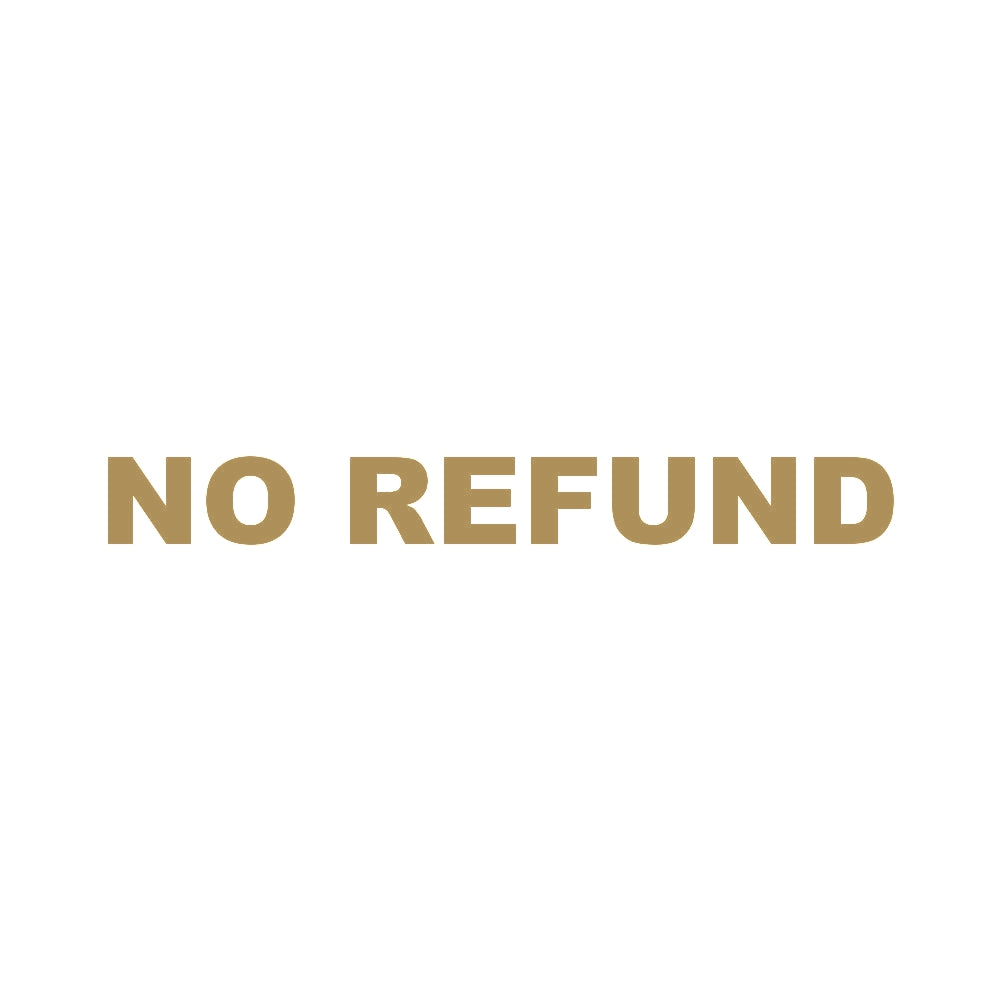 NO REFUND 9