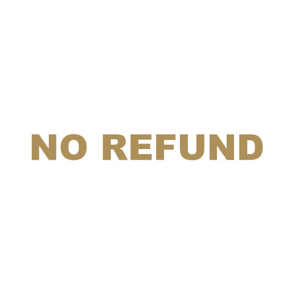 NO REFUND 9