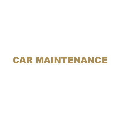 CAR MAINTENANCE 9