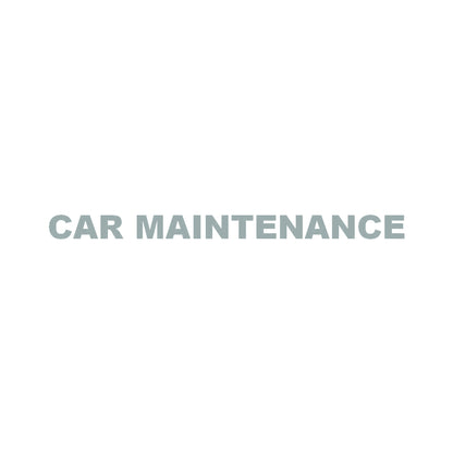 CAR MAINTENANCE 10