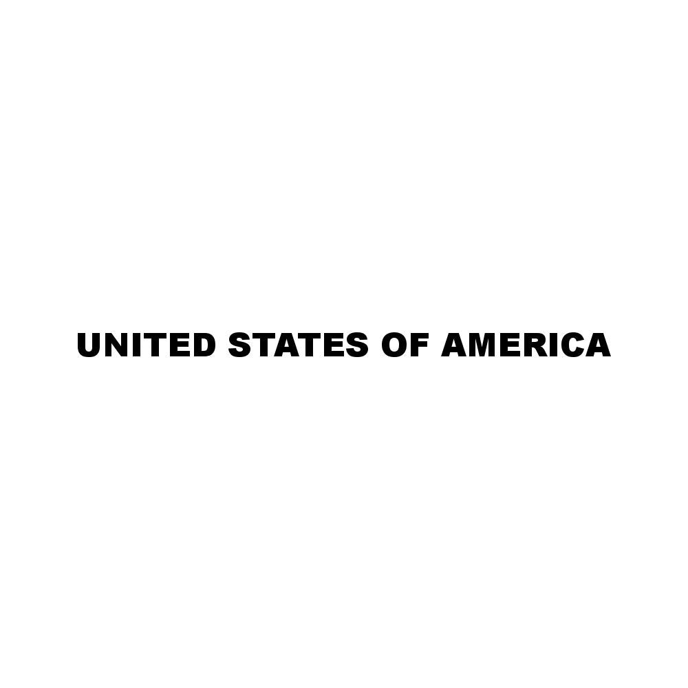 UNITED STATES OF AMERICA