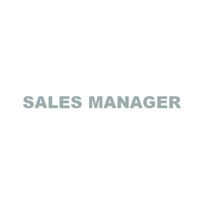 SALES MANAGER 10