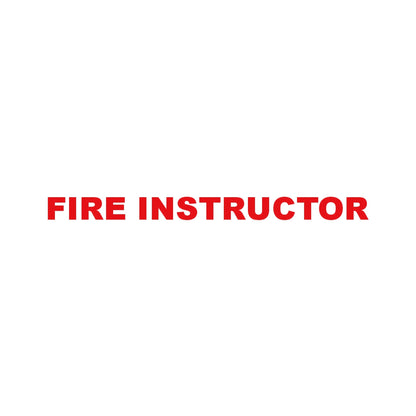 FIRE INSTRUCTOR 8