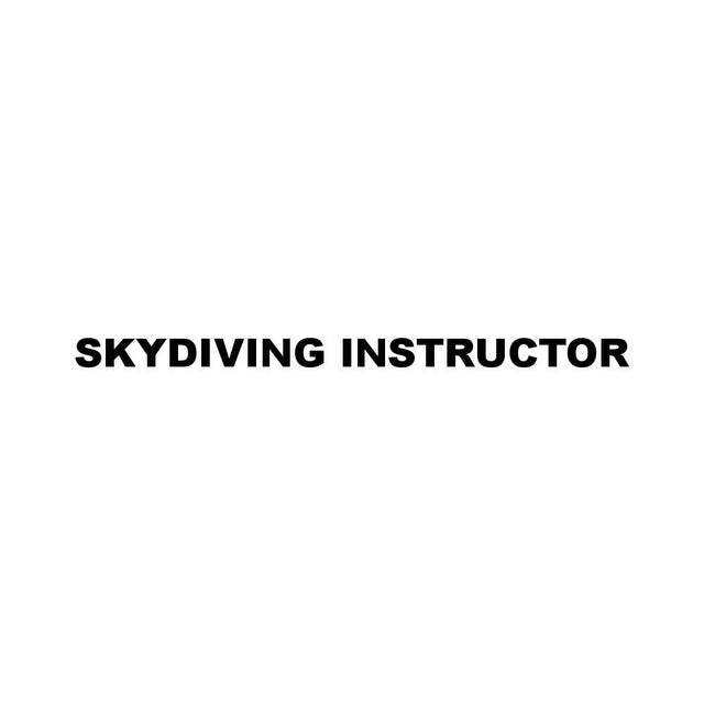 SKYDIVING INSTRUCTOR
