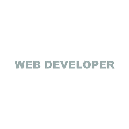 WEB DEVELOPER 10