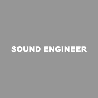 SOUND ENGINEER 7