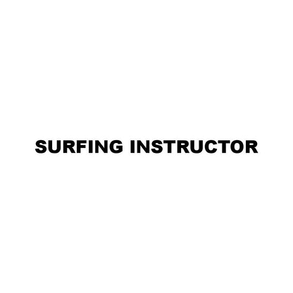 SURFING INSTRUCTOR