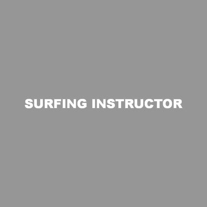 SURFING INSTRUCTOR 7