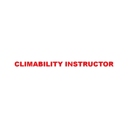 CLIMABILITY INSTRUCTOR 8
