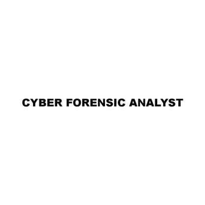 CYBER FORENSIC ANALYST