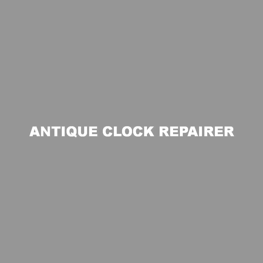 ANTIQUE CLOCK REPAIRER 7
