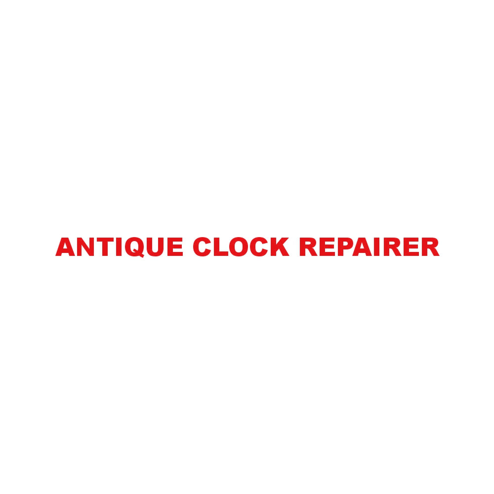 ANTIQUE CLOCK REPAIRER 8