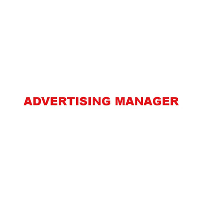 ADVERTISING MANAGER 8