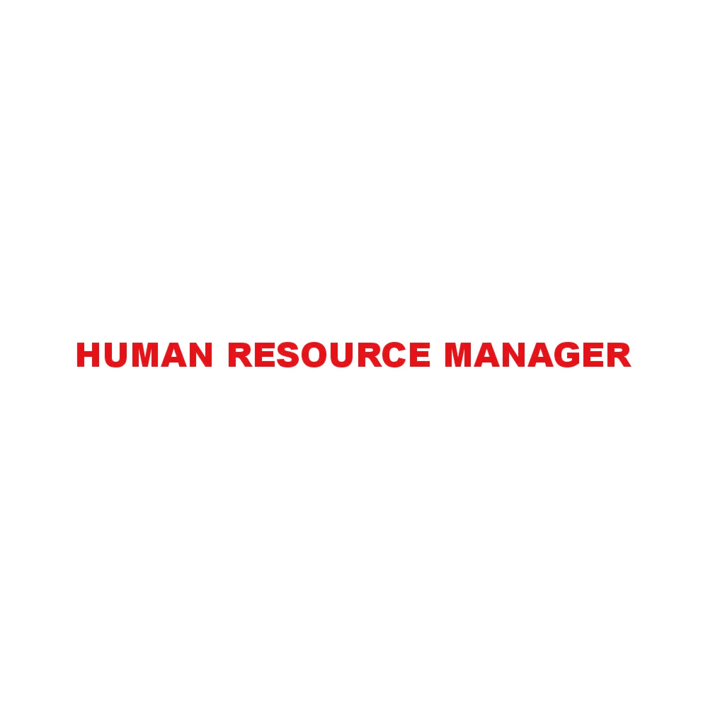 HUMAN RESOURCE MANAGER 8