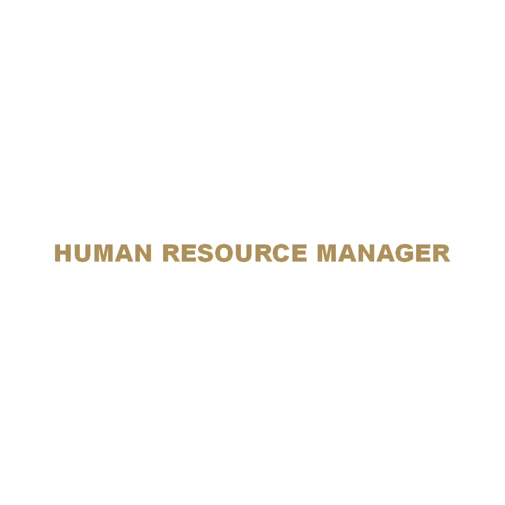 HUMAN RESOURCE MANAGER 9