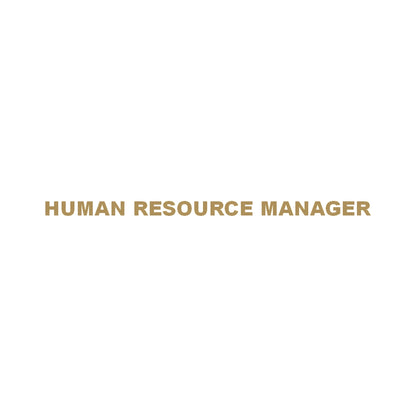 HUMAN RESOURCE MANAGER 9