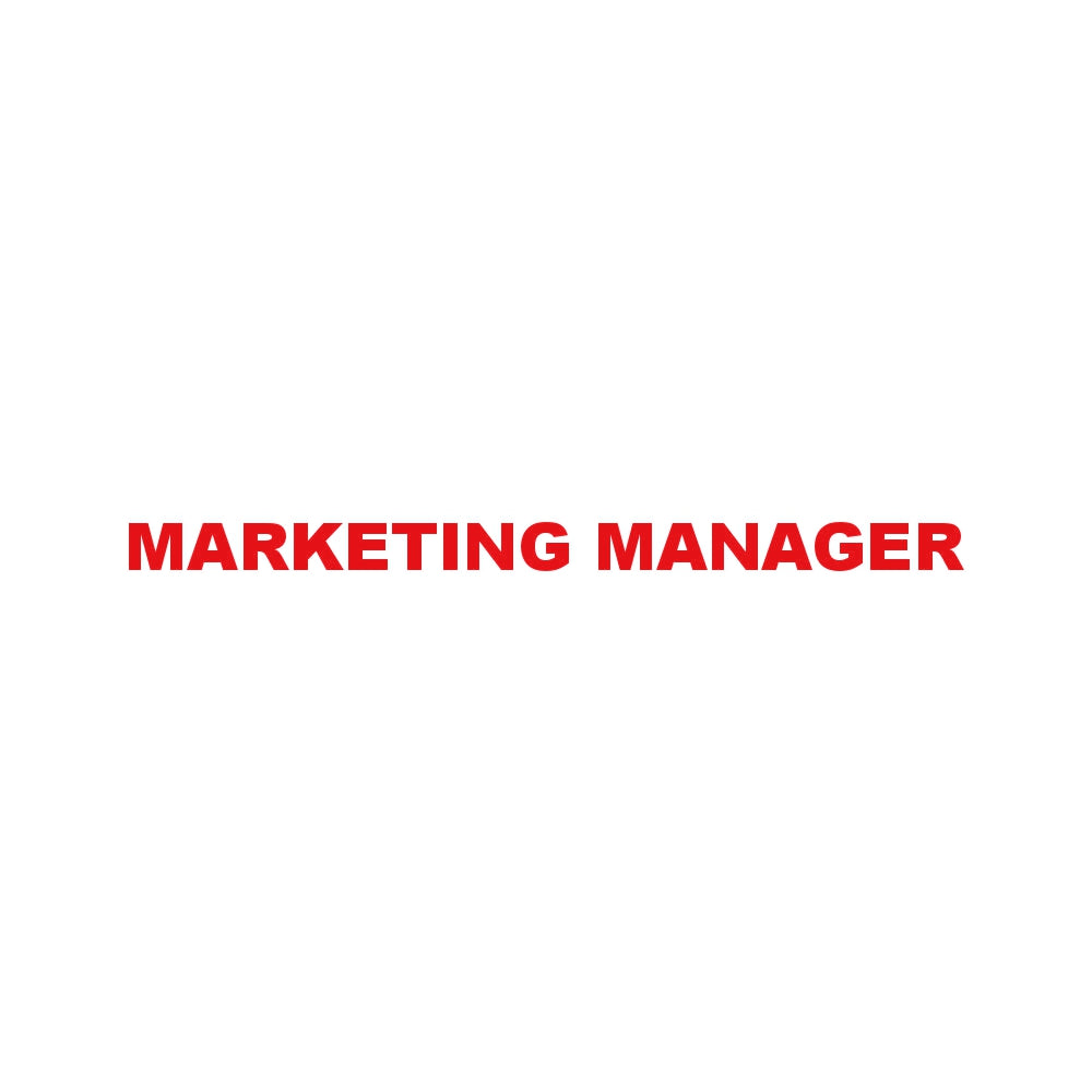 MARKETING MANAGER 8