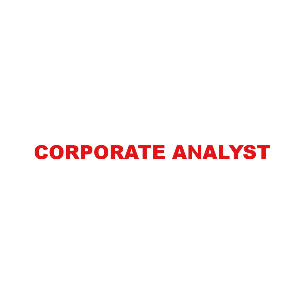 CORPORATE ANALYST 8