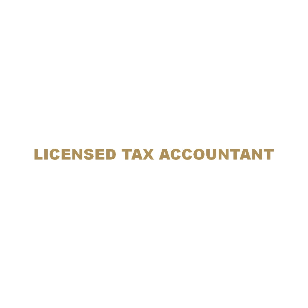LICENSED TAX ACCOUNTANT 9