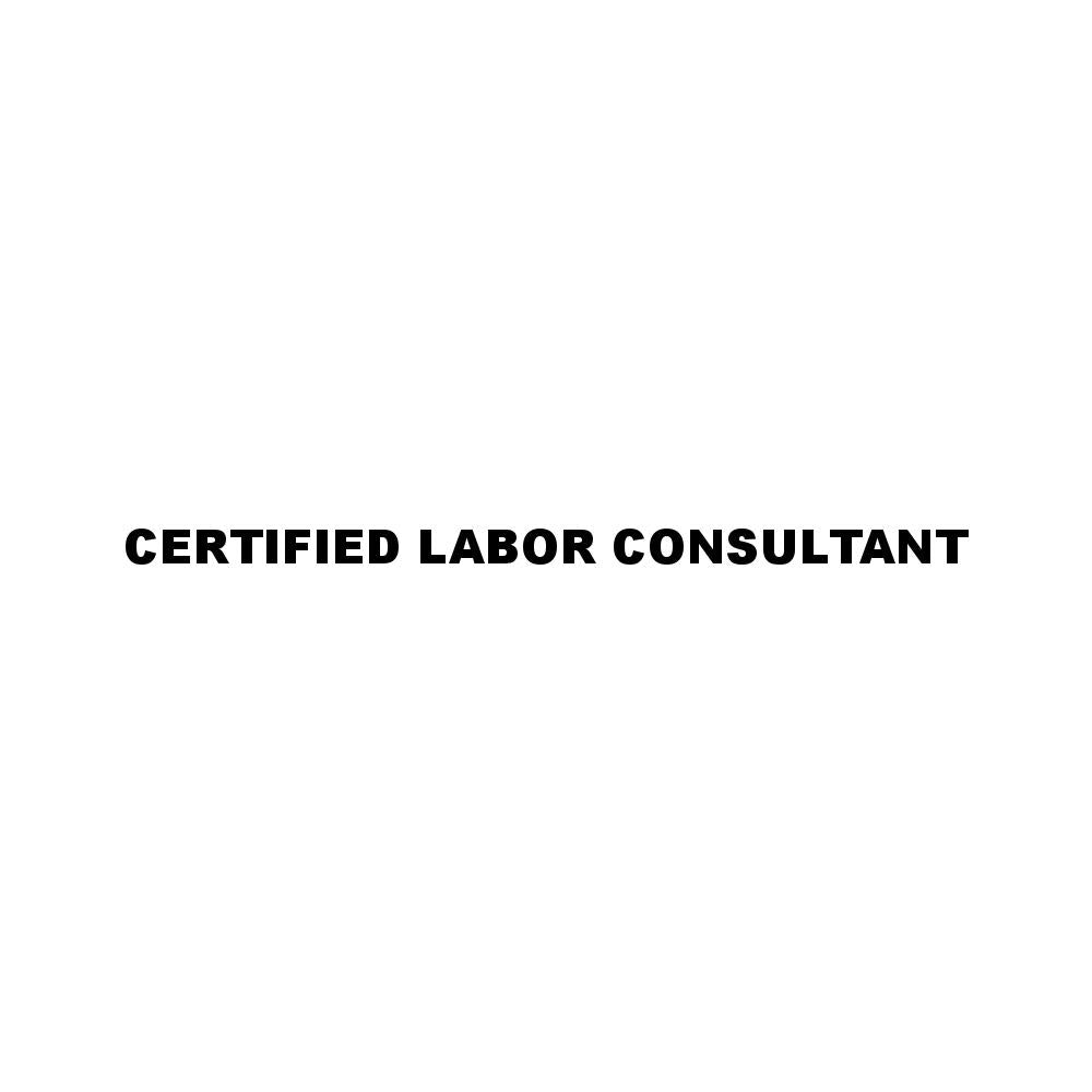 CERTIFIED LABOR CONSULTANT