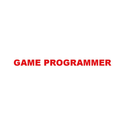 GAME PROGRAMMER 8
