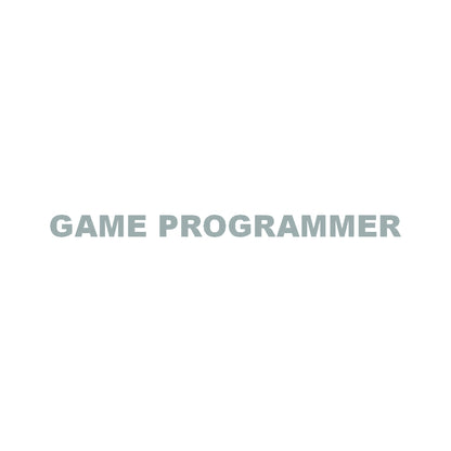 GAME PROGRAMMER 10