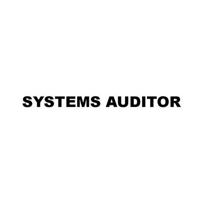 SYSTEMS AUDITOR